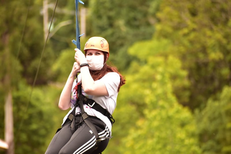 Zip lining adventure